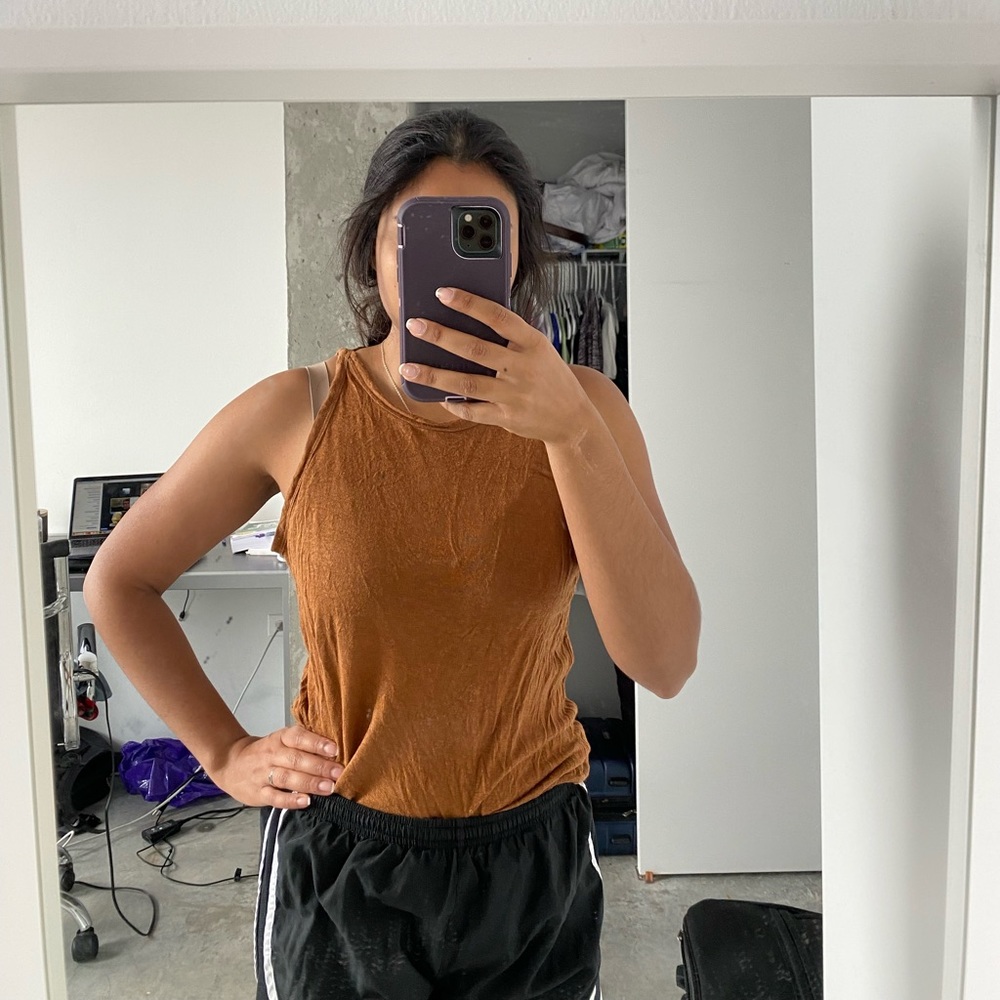 Banana republic linen tank